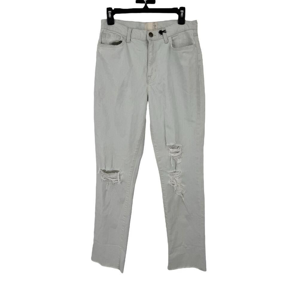 C/E by Current Elliott jeans relaxed cuffed boyfriend light blue size 28